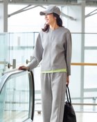 【ドゥクラッセ/DoCLASSE】のライトダンボールニット・センター切替トップス 人気、トレンドファッション・服の通販 founy(ファニー) ファッション Fashion レディースファッション Fashion for Women トップス・カットソー Cut & Sew Tops ニット Knit Tops & Sweaters シャツ・ブラウス・オフィスカジュアル Elegant Blouses & Button-Ups ロングTシャツ・Tシャツ Longline T-Shirts & Tees カットソー・ベーシックTシャツ Cut-and-Sewn Tops / Stretch Tees & Basics 新作・新入荷 New Arrivals / New In カットソー Cut and Sewn Top コンパクト Compact, Small Size ストレッチ Stretch, Stretchy Fabric セットアップ Set-Up, Coordinated Outfit センター Center, Center Line フェミニン Feminine, Girly ワイド Wide, Wide Fit 切替 Switching, Contrast Panel thumbnail グレー|ID: prp329100004860405 ipo3291000000035993008