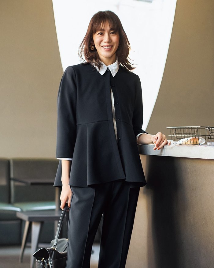 【ドゥクラッセ/DoCLASSE】のイージージョーゼット・ペプラムブラウス インテリア・キッズ・メンズ・レディースファッション・服の通販 founy(ファニー) https://founy.com/ ファッション Fashion レディースファッション Fashion for Women トップス・カットソー Cut & Sew Tops シャツ・ブラウス・オフィスカジュアル Elegant Blouses & Button-Ups 新作・新入荷 New Arrivals / New In ジャケット Jacket, Outerwear ジョーゼット Georgette, Semi-Sheer Fabric セットアップ Set-Up, Coordinated Outfit ドレープ Drape, Draping Fabric ベスト Vest, Waistcoat ペプラム Peplum, Flared Hem エレガント 上品 Elegant |ID: prp329100004860408 ipo3291000000035993043