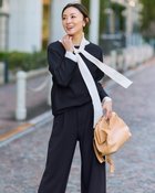 【ドゥクラッセ/DoCLASSE】のイージージョーゼット・コクーンプルオーバー ミッドナイトブルー|ID: prp329100004860412 ipo3291000000035993095