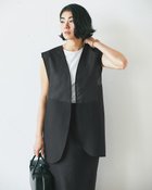 【ドゥクラッセ/DoCLASSE】のオクタシアークロス・羽織りジレ ブラック|ID: prp329100004861180 ipo3291000000036010033