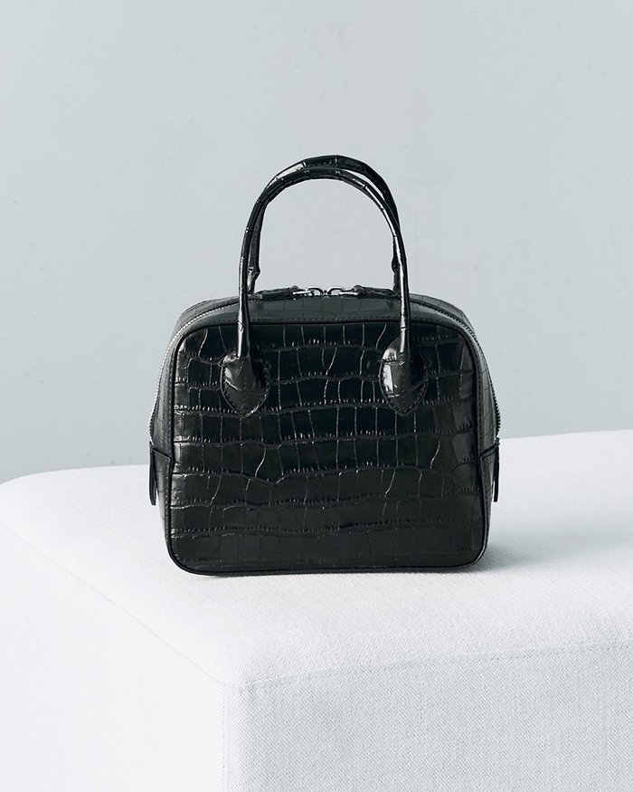 【ドゥクラッセ/DoCLASSE】のMAISON CANAU(メゾンカナウ)・ボックスボストン/クロコ型押S インテリア・キッズ・メンズ・レディースファッション・服の通販 founy(ファニー) https://founy.com/ ファッション Fashion レディースファッション Fashion for Women イタリア Italy エレガント 上品 Elegant クロコ Crocodile, Croc Embossed シンプル Simple, Minimal ボストン Boston ボックス Boxy, Box Shape 財布 Wallet, Purse |ID: prp329100004861182 ipo3291000000036010055