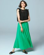 【ドゥクラッセ/DoCLASSE】のとろみリネン・ Aラインスカート 人気、トレンドファッション・服の通販 founy(ファニー) ファッション Fashion レディースファッション Fashion for Women スカート Skirts Aライン・フレアスカート A-Line & Flared Skirts おすすめ Recommended / Our Picks とろみ Fluid, Flowy Fabric ミックス Mix, Mixed Style リネン Linen, Linen Fabric 夏 Summer 春 Spring S/S・春夏 SS, Spring/Summer, Warm Season thumbnail グリーン|ID: prp329100004861890 ipo3291000000036066577