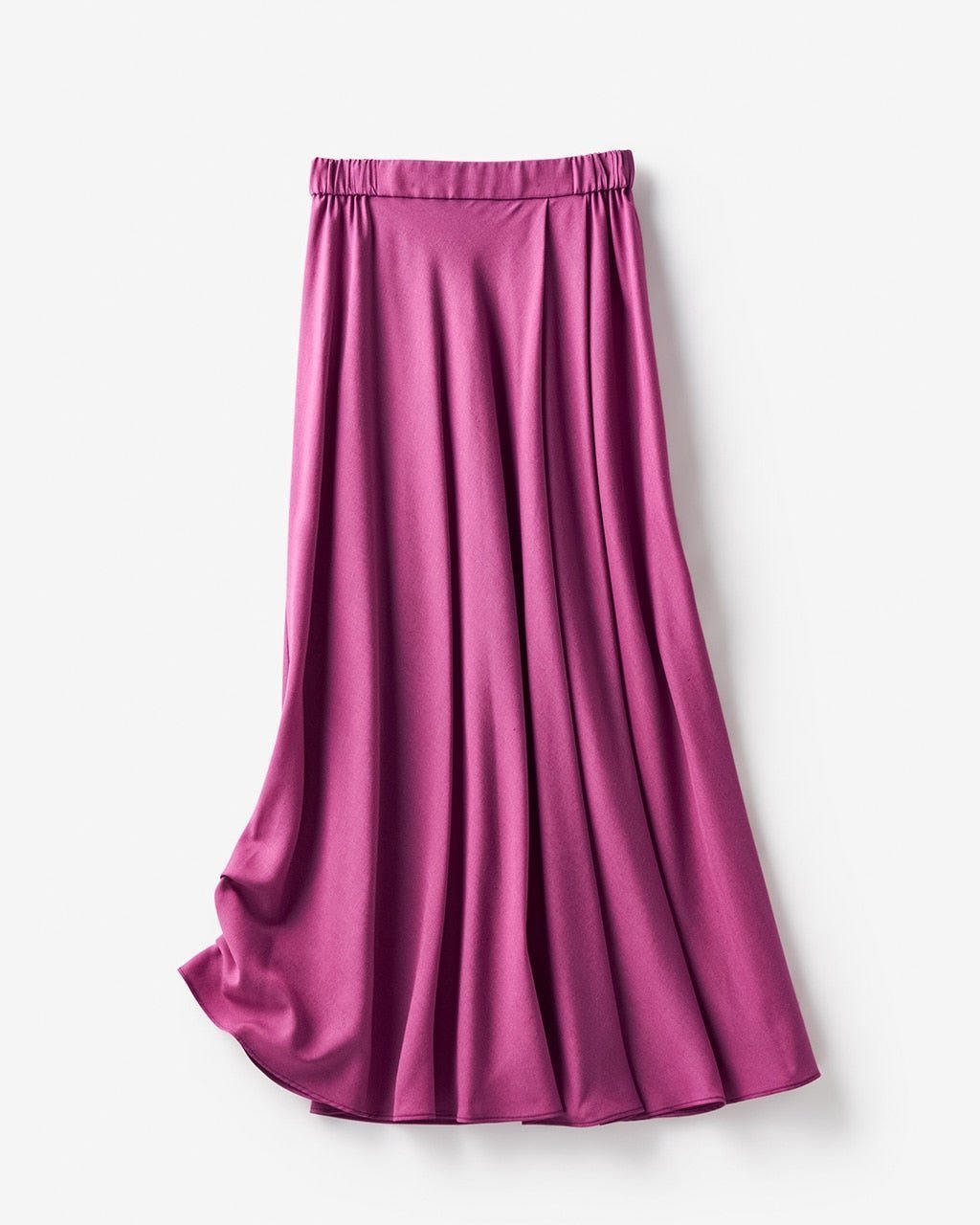 【ドゥクラッセ/DoCLASSE】のとろみリネン・ Aラインスカート インテリア・キッズ・メンズ・レディースファッション・服の通販 founy(ファニー) 　ファッション　Fashion　レディースファッション　Fashion for Women　スカート　Skirts　Aライン・フレアスカート　A-Line & Flared Skirts　おすすめ　Recommended / Our Picks　とろみ　Fluid, Flowy Fabric　ミックス　Mix, Mixed Style　リネン　Linen, Linen Fabric　夏　Summer　春　Spring　S/S・春夏　SS, Spring/Summer, Warm Season　パープルピンク|ID: prp329100004861890 ipo3291000000036066582