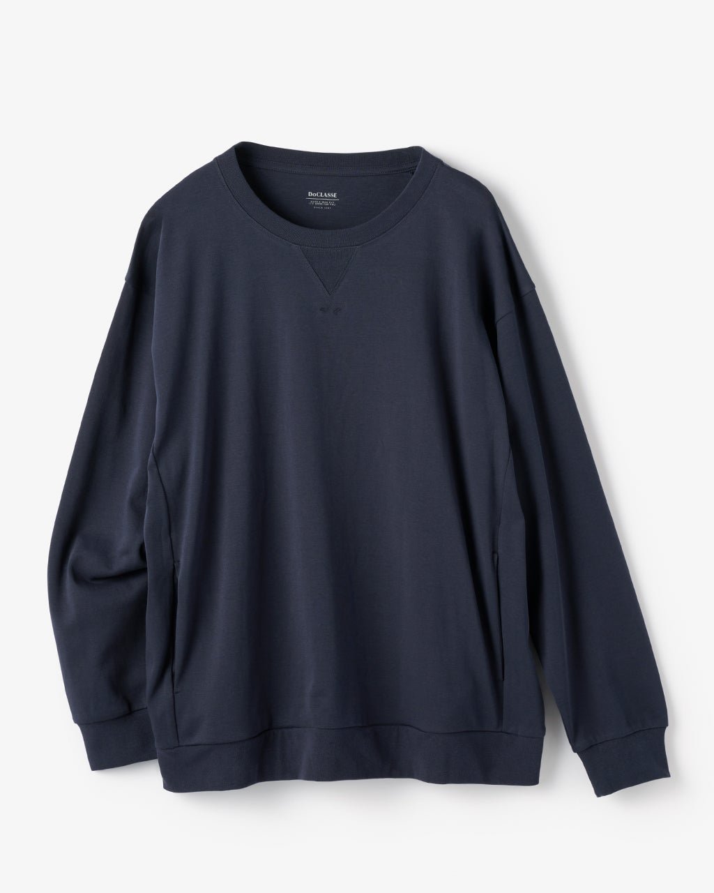 【ドゥクラッセ/DoCLASSE / MEN】のドゥクラッセT・スウェットシャツ長袖 インテリア・キッズ・メンズ・レディースファッション・服の通販 founy(ファニー) ファッション Fashion メンズファッション Fashion for Men トップス・カットソー Cut & Sew Tops メンズシャツ Shirts ポロシャツ / きれいめカジュアルスタイル Polo Shirts 新作・新入荷 New Arrivals / New In なめらか Smooth, Silky Texture スウェット / スエット Sweatshirt, Sweatwear ポケット Pocket, Pocket Detail メンズ Men's, Menswear 人気 Popular, Best Seller 抗菌 Antibacterial, Bacteria-Resistant 長袖 Long Sleeve, Full Sleeve ネイビー|ID: prp329100004863527 ipo3291000000036158460