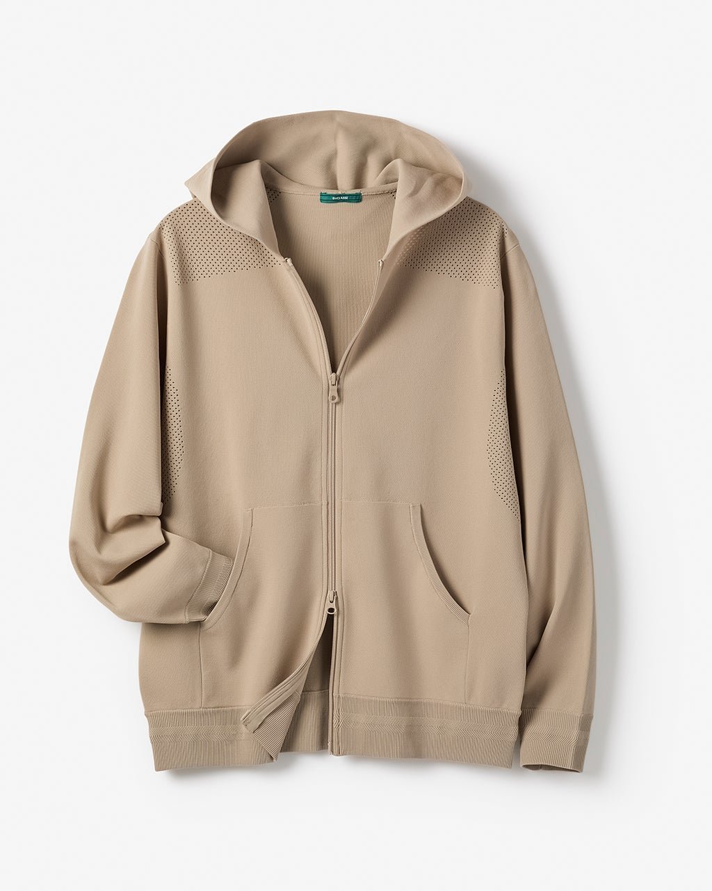 【ドゥクラッセ/DoCLASSE / MEN】の超軽量ストレッチ動きラクゴルフパーカ インテリア・キッズ・メンズ・レディースファッション・服の通販 founy(ファニー) 　ファッション　Fashion　メンズファッション　Fashion for Men　新作・新入荷　New Arrivals / New In　ストレッチ　Stretch, Stretchy Fabric　パーカー　Hoodie, Parka　ブルゾン　Blouson, Bomber Jacket　メンズ　Men's, Menswear　軽量　Lightweight, Ultra Light　ベージュ|ID: prp329100004863529 ipo3291000000036158480