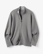 【ドゥクラッセ/DoCLASSE / MEN】の立体バスケット編みフルジップジャケット 人気、トレンドファッション・服の通販 founy(ファニー) ファッション Fashion メンズファッション Fashion for Men 新作・新入荷 New Arrivals / New In カーディガン Cardigan, Knitwear ゴルフ Golf ストレッチ Stretch, Stretchy Fabric バスケット Basket, Basket Bag ボーダー Border, Stripe メンズ Men's, Menswear thumbnail 杢グレー|ID: prp329100004863531 ipo3291000000036158512