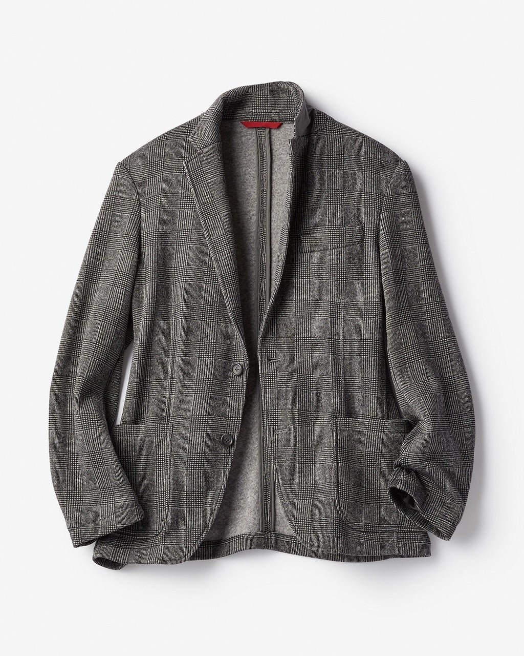 【ドゥクラッセ/DoCLASSE / MEN】のニットフリースジャケット インテリア・キッズ・メンズ・レディースファッション・服の通販 founy(ファニー) ファッション Fashion メンズファッション Fashion for Men カーディガン Cardigan, Knitwear メンズ Men's, Menswear グレンチェック|ID: prp329100004864585 ipo3291000000036204301