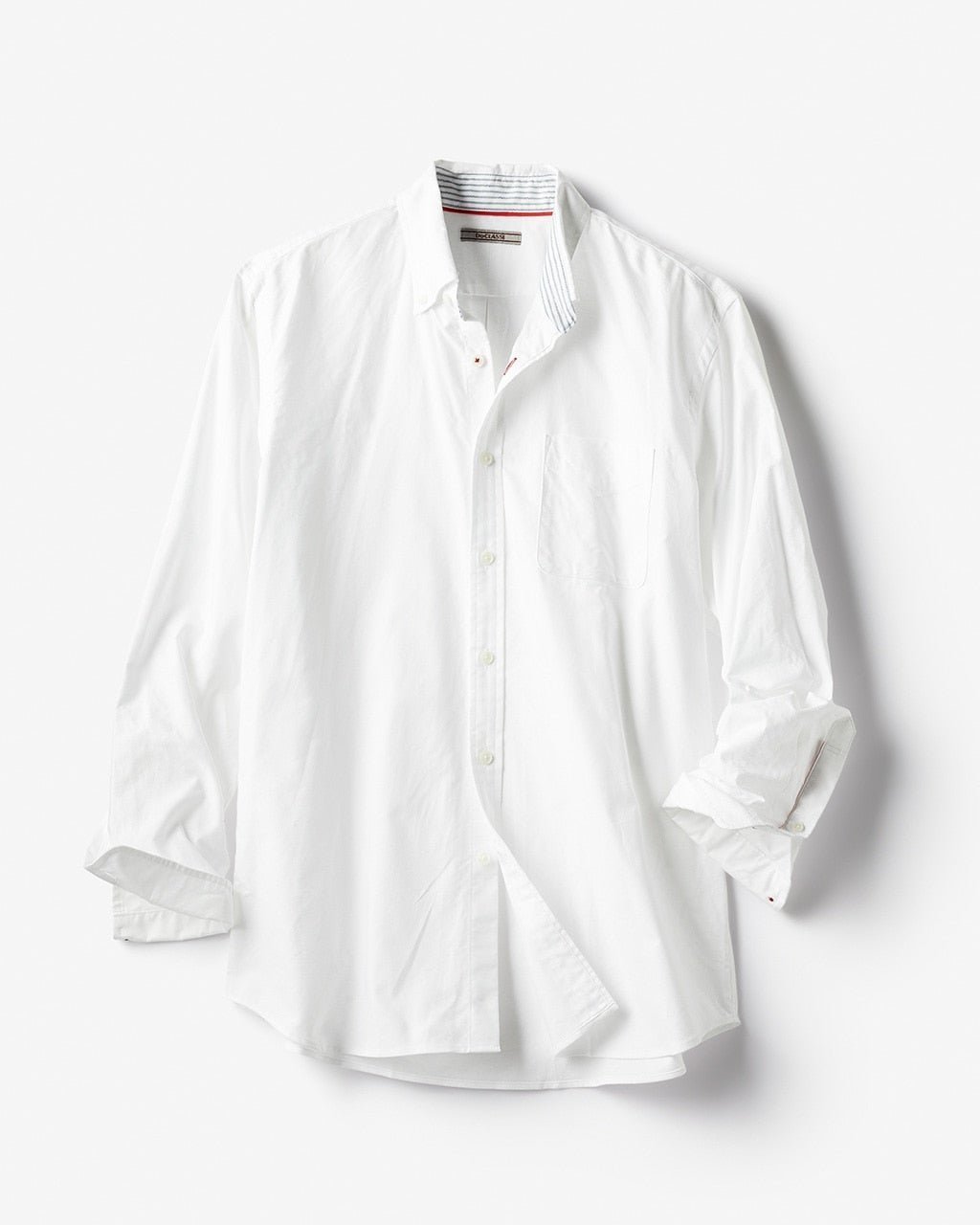 【ドゥクラッセ/DoCLASSE / MEN】のナチュラルオックスシャツ長袖/ボタンダウン インテリア・キッズ・メンズ・レディースファッション・服の通販 founy(ファニー) ファッション Fashion メンズファッション Fashion for Men ダウン Down, Puffer メンズ Men's, Menswear ヨーク Yoke, Yoke Design 長袖 Long Sleeve, Full Sleeve オフホワイト|ID: prp329100004864586 ipo3291000000036204307