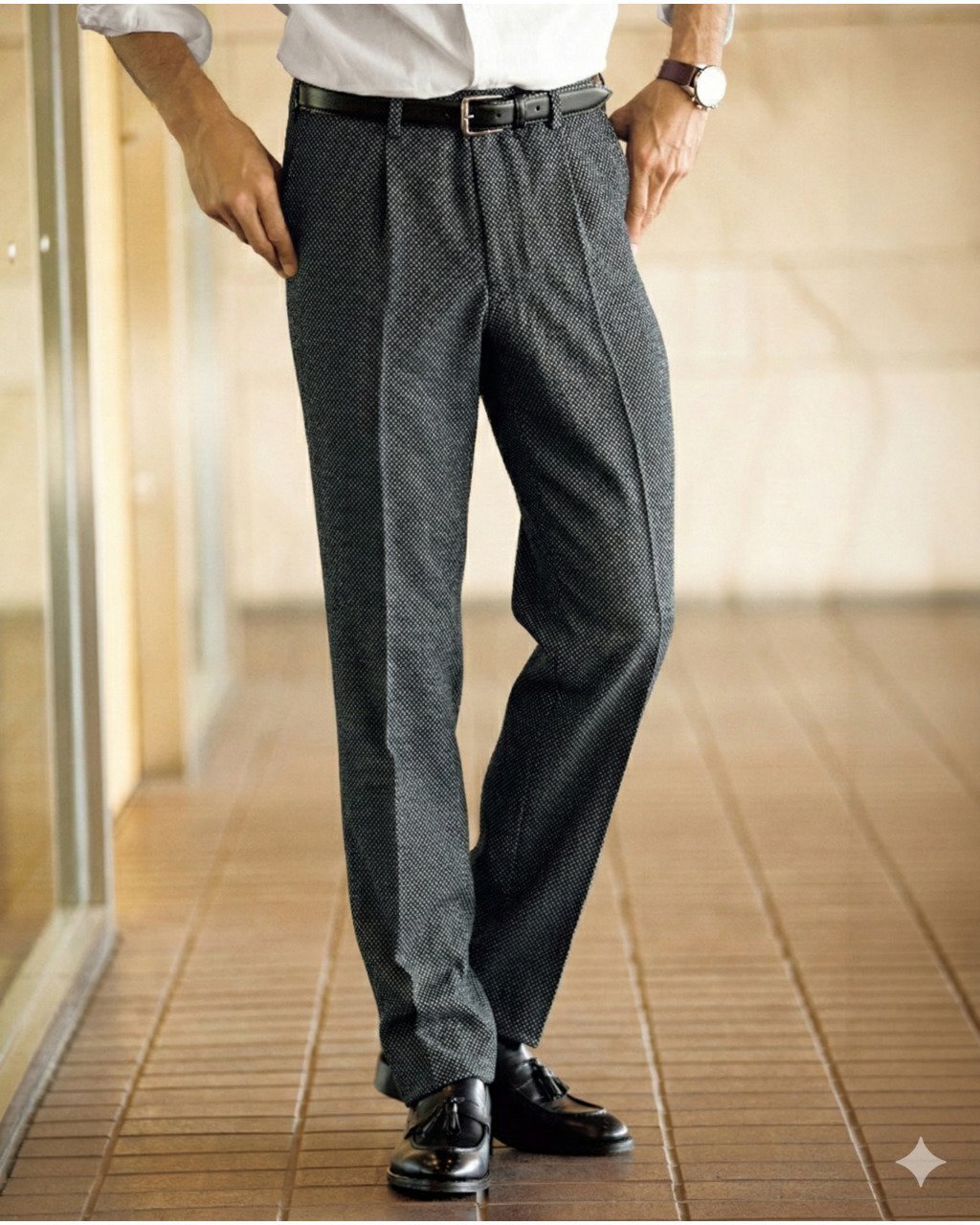 【ドゥクラッセ/DoCLASSE / MEN】のイージーケア・トラウザーズ インテリア・キッズ・メンズ・レディースファッション・服の通販 founy(ファニー) ファッション Fashion メンズファッション Fashion for Men ボトムス Bottoms パフォーマンス Performance, Active Function メンズ Men's, Menswear グレー|ID: prp329100004864593 ipo3291000000036204405