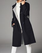 【ドゥクラッセ/DoCLASSE】のダブルフェイス・リバーステンカラーコート 人気、トレンドファッション・服の通販 founy(ファニー) ファッション Fashion レディースファッション Fashion for Women アウター Coat / Outerwear Collection コート・ロングコート・ピーコート Long Coats, Peacoats & More エレガント 上品 Elegant シンプル Simple, Minimal ダブル Double, Double-Breasted なめらか Smooth, Silky Texture フェイス Face, Facial Design リバーシブル Reversible, Two-Sided thumbnail ブラック|ID: prp329100004866603 ipo3291000000036247133