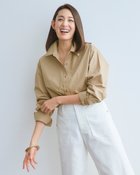 【ドゥクラッセ/DoCLASSE】のコットン混ブロード・2WAYスタイルシャツ 人気、トレンドファッション・服の通販 founy(ファニー) ファッション Fashion レディースファッション Fashion for Women トップス・カットソー Cut & Sew Tops シャツ・ブラウス・オフィスカジュアル Elegant Blouses & Button-Ups アウトレット Outlet / Clearance グログラン Grosgrain, Grosgrain Ribbon ブロード Broadcloth, Fine Cotton 人気 Popular, Best Seller thumbnail ライトトープ|ID: prp329100004866605 ipo3291000000036247182