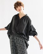 【ドゥクラッセ/DoCLASSE】のコットンローン・スモッキングブラウス 人気、トレンドファッション・服の通販 founy(ファニー) ファッション Fashion レディースファッション Fashion for Women トップス・カットソー Cut & Sew Tops シャツ・ブラウス・オフィスカジュアル Elegant Blouses & Button-Ups なめらか Smooth, Silky Texture エアリー Airy Texture ギャザー Gathered, Ruffled エレガント 上品 Elegant 人気 Popular, Best Seller 夏 Summer 春 Spring S/S・春夏 SS, Spring/Summer, Warm Season thumbnail ブラック|ID: prp329100004869474 ipo3291000000036290674