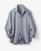 【ドゥクラッセ/DoCLASSE / MEN】のCOOLMAXリネン混シャツ長袖 人気、トレンドファッション・服の通販 founy(ファニー) ファッション Fashion メンズファッション Fashion for Men 新作・新入荷 New Arrivals / New In メンズ Men's, Menswear リネン Linen, Linen Fabric 長袖 Long Sleeve, Full Sleeve thumbnail インディゴ|ID: prp329100004871386 ipo3291000000036315114