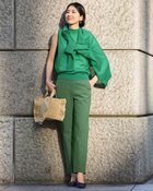 【ドゥクラッセ/DoCLASSE】のドライタッチ・切替スリム/63cm 人気、トレンドファッション・服の通販 founy(ファニー) ファッション Fashion レディースファッション Fashion for Women パンツ Pants & Trousers 新作・新入荷 New Arrivals / New In ストレッチ Stretch, Stretchy Fabric スリム Slim, Slim Fit フラット Flat, Flat Shoes フロント Front, Front Design 人気 Popular, Best Seller ビジネス 仕事 通勤 Business / Work / Commuting 切替 Switching, Contrast Panel 夏 Summer 春 Spring S/S・春夏 SS, Spring/Summer, Warm Season thumbnail モスグリーン|ID: prp329100004871390 ipo3291000000036315145