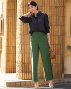 【ドゥクラッセ/DoCLASSE】のドライタッチ・ポケットベイカー/68cm 人気、トレンドファッション・服の通販 founy(ファニー) ファッション Fashion レディースファッション Fashion for Women パンツ Pants & Trousers 新作・新入荷 New Arrivals / New In ストレッチ Stretch, Stretchy Fabric フラップ Flap, Flap Pocket フロント Front, Front Design ポケット Pocket, Pocket Detail ワイド Wide, Wide Fit 人気 Popular, Best Seller ビジネス 仕事 通勤 Business / Work / Commuting 夏 Summer 春 Spring S/S・春夏 SS, Spring/Summer, Warm Season thumbnail モスグリーン|ID: prp329100004871391 ipo3291000000036315160