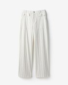 【ドゥクラッセ/DoCLASSE】のドライタッチ・ポケットベイカー/68cm 人気、トレンドファッション・服の通販 founy(ファニー) ファッション Fashion レディースファッション Fashion for Women パンツ Pants & Trousers 新作・新入荷 New Arrivals / New In ストレッチ Stretch, Stretchy Fabric フラップ Flap, Flap Pocket フロント Front, Front Design ポケット Pocket, Pocket Detail ワイド Wide, Wide Fit 人気 Popular, Best Seller ビジネス 仕事 通勤 Business / Work / Commuting 夏 Summer 春 Spring S/S・春夏 SS, Spring/Summer, Warm Season thumbnail ストライプ|ID: prp329100004871391 ipo3291000000036315192