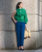 【ドゥクラッセ/DoCLASSE】のドライタッチ・切替スリム/68cm 人気、トレンドファッション・服の通販 founy(ファニー) ファッション Fashion レディースファッション Fashion for Women パンツ Pants & Trousers 新作・新入荷 New Arrivals / New In ストレッチ Stretch, Stretchy Fabric スリム Slim, Slim Fit フラット Flat, Flat Shoes フロント Front, Front Design 人気 Popular, Best Seller ビジネス 仕事 通勤 Business / Work / Commuting 切替 Switching, Contrast Panel 夏 Summer 春 Spring S/S・春夏 SS, Spring/Summer, Warm Season thumbnail ディープマリン|ID: prp329100004871393 ipo3291000000036315199