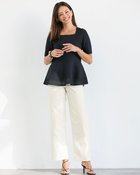 【ドゥクラッセ/DoCLASSE】のドライタッチ・ポケットベイカー/63cm 人気、トレンドファッション・服の通販 founy(ファニー) ファッション Fashion レディースファッション Fashion for Women パンツ Pants & Trousers 新作・新入荷 New Arrivals / New In ストレッチ Stretch, Stretchy Fabric フラップ Flap, Flap Pocket フロント Front, Front Design ポケット Pocket, Pocket Detail ワイド Wide, Wide Fit 人気 Popular, Best Seller ビジネス 仕事 通勤 Business / Work / Commuting 夏 Summer 春 Spring S/S・春夏 SS, Spring/Summer, Warm Season thumbnail オフホワイト|ID: prp329100004871397 ipo3291000000036315288