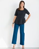 【ドゥクラッセ/DoCLASSE】のドライタッチ・ポケットベイカー/63cm 人気、トレンドファッション・服の通販 founy(ファニー) ファッション Fashion レディースファッション Fashion for Women パンツ Pants & Trousers 新作・新入荷 New Arrivals / New In ストレッチ Stretch, Stretchy Fabric フラップ Flap, Flap Pocket フロント Front, Front Design ポケット Pocket, Pocket Detail ワイド Wide, Wide Fit 人気 Popular, Best Seller ビジネス 仕事 通勤 Business / Work / Commuting 夏 Summer 春 Spring S/S・春夏 SS, Spring/Summer, Warm Season thumbnail ディープマリン|ID: prp329100004871397 ipo3291000000036315307