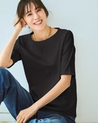 【ドゥクラッセ/DoCLASSE】のボートネックN/5分袖・DoT ブラック|ID: prp329100004871405 ipo3291000000036315388