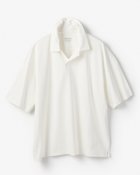 【ドゥクラッセ/DoCLASSE / MEN】の接触冷感・綿100%オーバーサイズポロ・5分袖 ホワイト|ID: prp329100004871419 ipo3291000000036739788