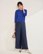 【ドゥクラッセ/DoCLASSE】のUVニット・シアーネックカーディガン 人気、トレンドファッション・服の通販 founy(ファニー) ファッション Fashion レディースファッション Fashion for Women トップス・カットソー Cut & Sew Tops ニット Knit Tops & Sweaters カーディガン・羽織り Layered Style Cardigans 新作・新入荷 New Arrivals / New In カーディガン Cardigan, Knitwear コンパクト Compact, Small Size ダブル Double, Double-Breasted バランス Balance, Style Balance ベーシック Basic, Essential thumbnail ブルー|ID: prp329100004871444 ipo3291000000036315864