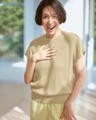 【ドゥクラッセ/DoCLASSE】の光沢リブ・フレンチ袖ニット 人気、トレンドファッション・服の通販 founy(ファニー) ファッション Fashion レディースファッション Fashion for Women トップス・カットソー Cut & Sew Tops ニット Knit Tops & Sweaters セーター Sweater, Knitwear リブニット Rib Knit, Ribbed Knit thumbnail シャンパンゴールド|ID: prp329100004871470 ipo3291000000036316292