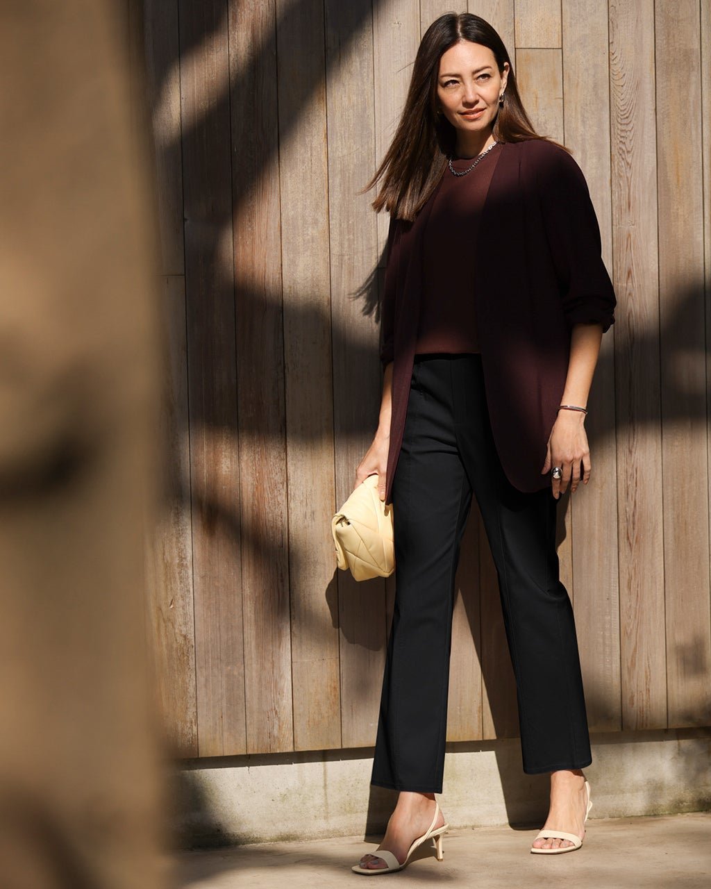 【ドゥクラッセ/DoCLASSE】のドライタッチ・切替ストレート/68cm インテリア・キッズ・メンズ・レディースファッション・服の通販 founy(ファニー) ファッション Fashion レディースファッション Fashion for Women パンツ Pants & Trousers 新作・新入荷 New Arrivals / New In ストレッチ Stretch, Stretchy Fabric ストレート Straight, Straight Cut センター Center, Center Line フラット Flat, Flat Shoes フロント Front, Front Design 人気 Popular, Best Seller ビジネス 仕事 通勤 Business / Work / Commuting 切替 Switching, Contrast Panel 夏 Summer 春 Spring S/S・春夏 SS, Spring/Summer, Warm Season ブラック|ID: prp329100004872483 ipo3291000000036341466