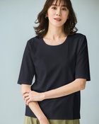 【ドゥクラッセ/DoCLASSE】のジュエルネックN/5分袖・ドゥクラッセTシャツ ミッドナイトブルー|ID: prp329100004877058 ipo3291000000036379137