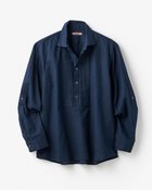 【ドゥクラッセ/DoCLASSE / MEN】のピンタックプルオーバー2WAYスリーブ 人気、トレンドファッション・服の通販 founy(ファニー) ファッション Fashion メンズファッション Fashion for Men トップス・カットソー Cut & Sew Tops メンズシャツ Shirts 新作・新入荷 New Arrivals / New In スリーブ Sleeve, Long Sleeve / Short Sleeve ドレス Dress, One-Piece フロント Front, Front Design メンズ Men's, Menswear リネン Linen, Linen Fabric レギュラー Regular, Standard Fit エレガント 上品 Elegant 長袖 Long Sleeve, Full Sleeve thumbnail ネイビー|ID: prp329100004878281 ipo3291000000036392272