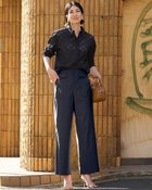 【ドゥクラッセ/DoCLASSE】のドライタッチ・ポケットベイカー/63cm 人気、トレンドファッション・服の通販 founy(ファニー) ファッション Fashion レディースファッション Fashion for Women パンツ Pants & Trousers 新作・新入荷 New Arrivals / New In ストレッチ Stretch, Stretchy Fabric フラップ Flap, Flap Pocket フロント Front, Front Design ポケット Pocket, Pocket Detail ワイド Wide, Wide Fit 人気 Popular, Best Seller ビジネス 仕事 通勤 Business / Work / Commuting 夏 Summer 春 Spring S/S・春夏 SS, Spring/Summer, Warm Season thumbnail ミッドナイトブルー|ID: prp329100004883731 ipo3291000000036456100