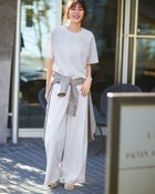 【ドゥクラッセ/DoCLASSE】のビューティフォルム・Tブラウス 人気、トレンドファッション・服の通販 founy(ファニー) ファッション Fashion レディースファッション Fashion for Women トップス・カットソー Cut & Sew Tops シャツ・ブラウス・オフィスカジュアル Elegant Blouses & Button-Ups ロングTシャツ・Tシャツ Longline T-Shirts & Tees カットソー・ベーシックTシャツ Cut-and-Sewn Tops / Stretch Tees & Basics 新作・新入荷 New Arrivals / New In カットソー Cut and Sewn Top シンプル Simple, Minimal フォルム Silhouette, Form thumbnail アイスグレー|ID: prp329100004883733 ipo3291000000036456106