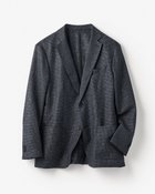 【ドゥクラッセ/DoCLASSE / MEN】の麻混からみ織りドライジャケット 人気、トレンドファッション・服の通販 founy(ファニー) ファッション Fashion メンズファッション Fashion for Men 新作・新入荷 New Arrivals / New In ジャケット Jacket, Outerwear ベスト Vest, Waistcoat メンズ Men's, Menswear リネン Linen, Linen Fabric エレガント 上品 Elegant 夏 Summer 春 Spring 軽量 Lightweight, Ultra Light thumbnail チャコール千鳥|ID: prp329100004886598 ipo3291000000036484498