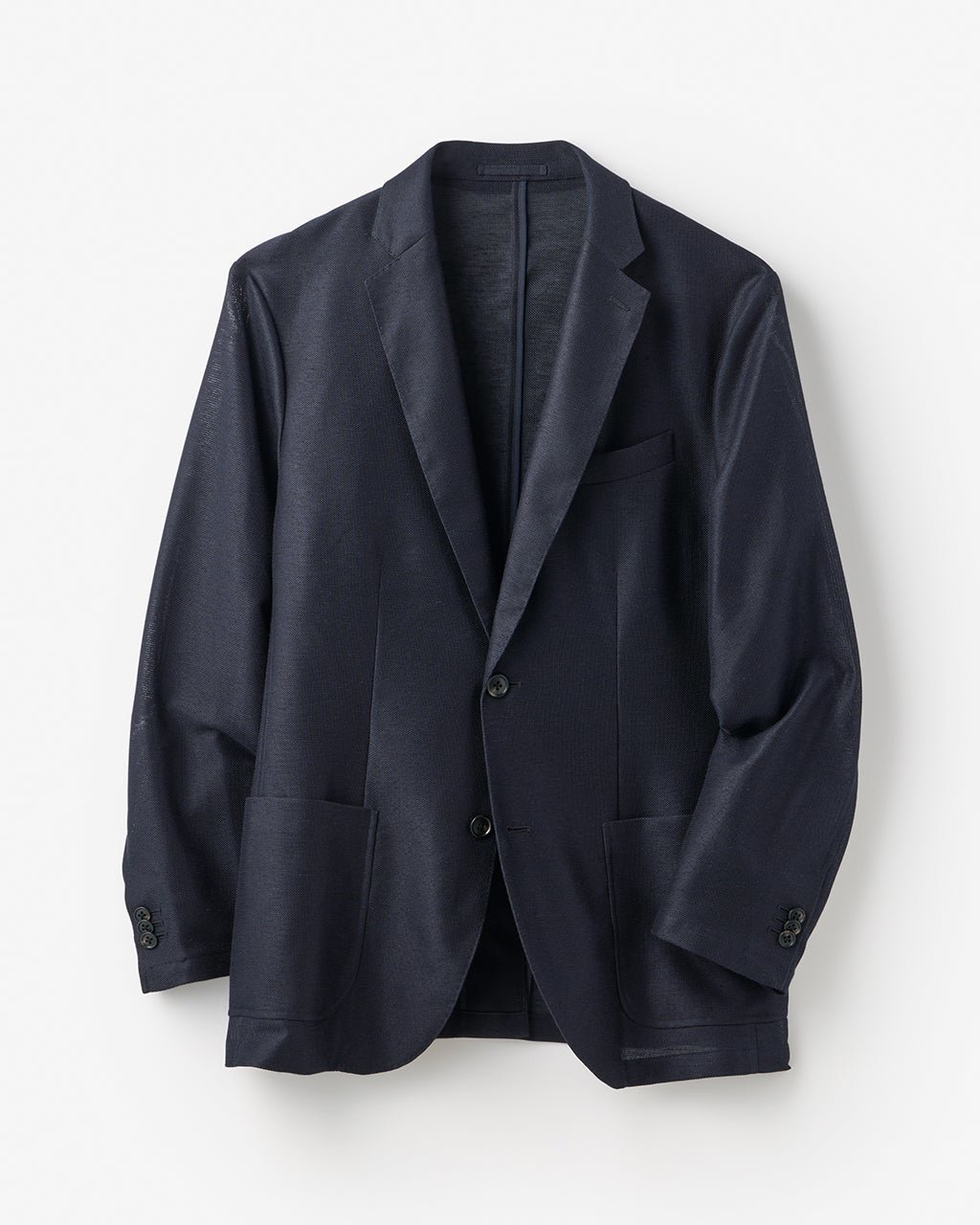 【ドゥクラッセ/DoCLASSE / MEN】の麻混からみ織りドライジャケット インテリア・キッズ・メンズ・レディースファッション・服の通販 founy(ファニー) 　ファッション　Fashion　メンズファッション　Fashion for Men　新作・新入荷　New Arrivals / New In　ジャケット　Jacket, Outerwear　ベスト　Vest, Waistcoat　メンズ　Men's, Menswear　リネン　Linen, Linen Fabric　エレガント 上品　Elegant　夏　Summer　春　Spring　軽量　Lightweight, Ultra Light　ダークネイビー|ID: prp329100004886598 ipo3291000000036484500