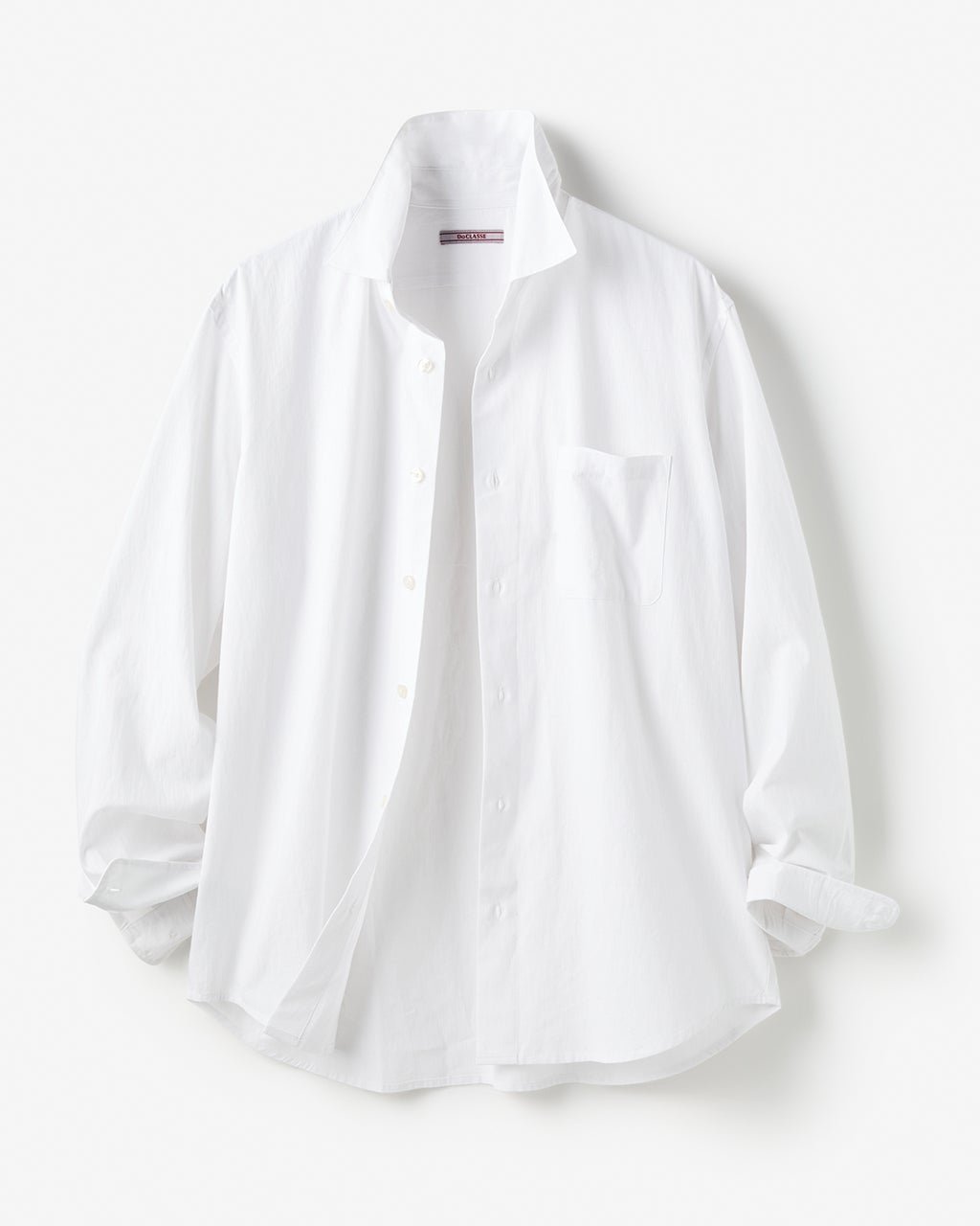 【ドゥクラッセ/DoCLASSE / MEN】のCOOLMAXリネン混シャツ長袖 インテリア・キッズ・メンズ・レディースファッション・服の通販 founy(ファニー) 　ファッション　Fashion　メンズファッション　Fashion for Men　新作・新入荷　New Arrivals / New In　メンズ　Men's, Menswear　リネン　Linen, Linen Fabric　長袖　Long Sleeve, Full Sleeve　ホワイト|ID: prp329100004887891 ipo3291000000036500568