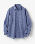 【ドゥクラッセ/DoCLASSE / MEN】のCOOLMAXリネン混シャツ長袖 人気、トレンドファッション・服の通販 founy(ファニー) ファッション Fashion メンズファッション Fashion for Men 新作・新入荷 New Arrivals / New In メンズ Men's, Menswear リネン Linen, Linen Fabric 長袖 Long Sleeve, Full Sleeve thumbnail ネイビーチェック|ID: prp329100004887891 ipo3291000000036500575