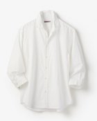 【ドゥクラッセ/DoCLASSE / MEN】のコットンリネン混ウォッシュ加工シャツ7分袖 ホワイト|ID: prp329100004909414 ipo3291000000036776241