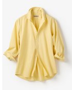 【ドゥクラッセ/DoCLASSE / MEN】のコットンリネン混ウォッシュ加工シャツ7分袖 ペールイエロー|ID: prp329100004909414 ipo3291000000036776243