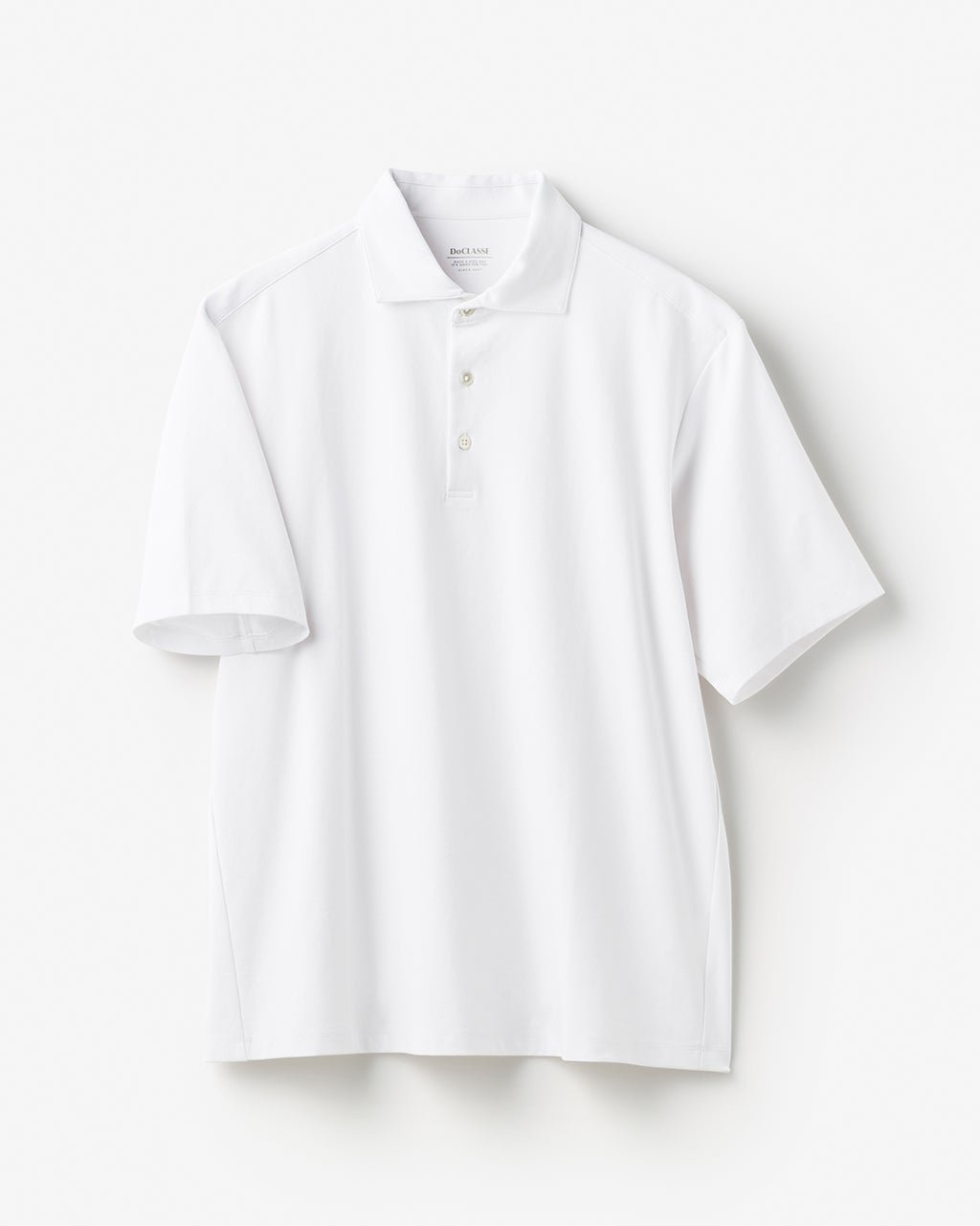 【ドゥクラッセ/DoCLASSE / MEN】のジャケット専用ドレスポロ半袖 インテリア・キッズ・メンズ・レディースファッション・服の通販 founy(ファニー) 　ファッション　Fashion　メンズファッション　Fashion for Men　トップス・カットソー　Cut & Sew Tops　メンズシャツ　Shirts　ポロシャツ / きれいめカジュアルスタイル　Polo Shirts　新作・新入荷　New Arrivals / New In　ジャケット　Jacket, Outerwear　テーラード　Tailored, Tailored Fit　ドレス　Dress, One-Piece　ポロシャツ　Polo Shirt, Collared Tee　メンズ　Men's, Menswear　エレガント 上品　Elegant　半袖　Short Sleeve, Half Sleeve　ホワイト|ID: prp329100004913226 ipo3291000000036820547