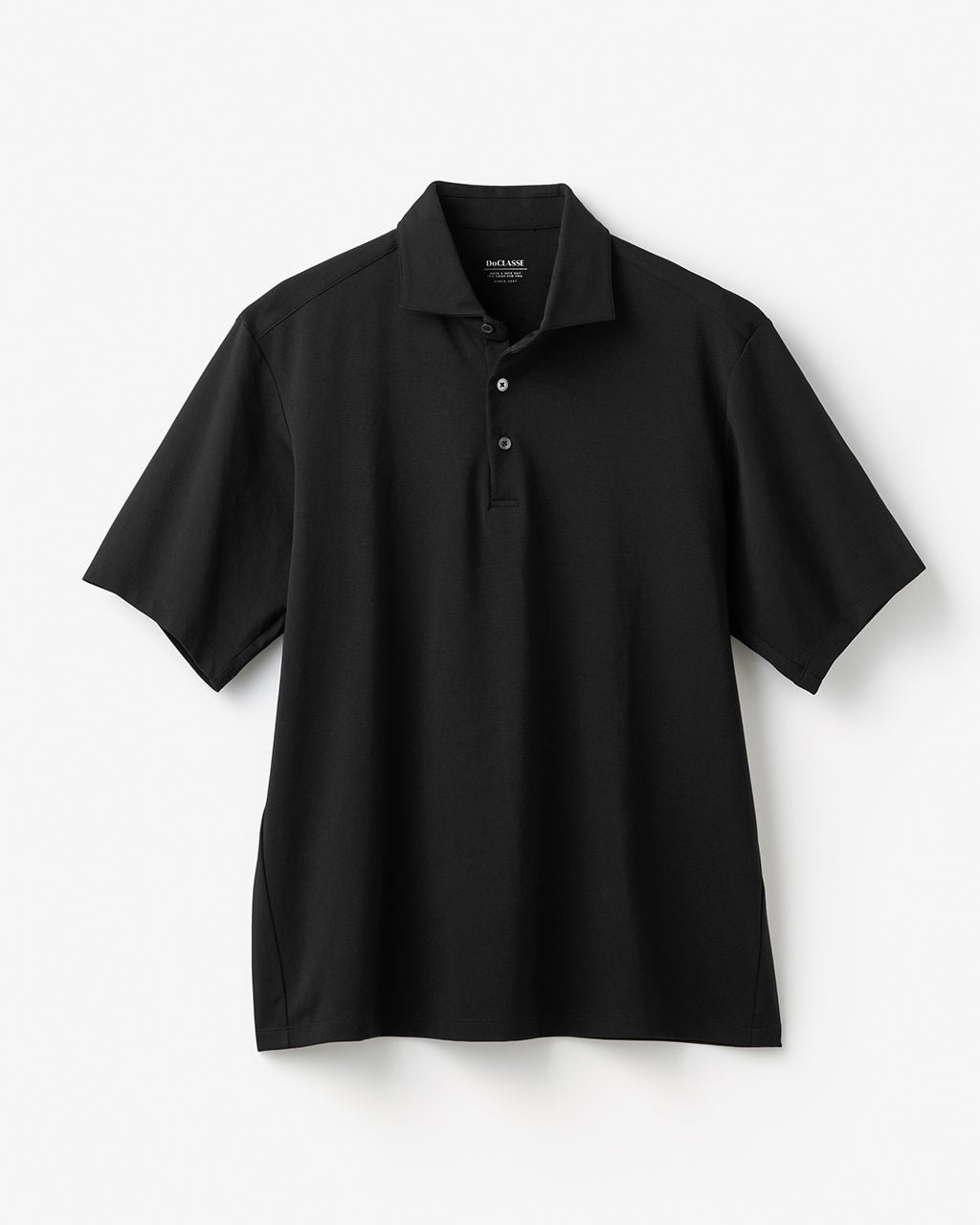 【ドゥクラッセ/DoCLASSE / MEN】のジャケット専用ドレスポロ半袖 インテリア・キッズ・メンズ・レディースファッション・服の通販 founy(ファニー) 　ファッション　Fashion　メンズファッション　Fashion for Men　トップス・カットソー　Cut & Sew Tops　メンズシャツ　Shirts　ポロシャツ / きれいめカジュアルスタイル　Polo Shirts　新作・新入荷　New Arrivals / New In　ジャケット　Jacket, Outerwear　テーラード　Tailored, Tailored Fit　ドレス　Dress, One-Piece　ポロシャツ　Polo Shirt, Collared Tee　メンズ　Men's, Menswear　エレガント 上品　Elegant　半袖　Short Sleeve, Half Sleeve　ブラック|ID: prp329100004913226 ipo3291000000036820549