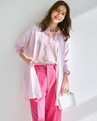 【ドゥクラッセ/DoCLASSE】のUVニット・トッパーカーディガン ライトピンク|ID: prp329100004919771 ipo3291000000037023016