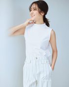 【ドゥクラッセ/DoCLASSE】のハイネック/ノースリーブ・ドゥクラッセTシャツ ホワイト|ID: prp329100004919773 ipo3291000000037056743