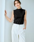【ドゥクラッセ/DoCLASSE】のハイネック/ノースリーブ・ドゥクラッセTシャツ ブラック|ID: prp329100004919773 ipo3291000000037254696