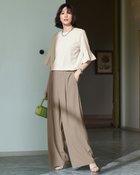 【ドゥクラッセ/DoCLASSE】のSARARI Air・ワイドパンツ トープ|ID:prp329100004919779