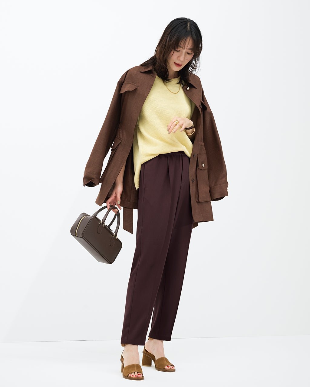 【ドゥクラッセ/DoCLASSE】のSARARI Air・テーパードパンツ インテリア・キッズ・メンズ・レディースファッション・服の通販 founy(ファニー) ファッション Fashion レディースファッション Fashion for Women パンツ Pants & Trousers ストレッチ Stretch, Stretchy Fabric セットアップ Set-Up, Coordinated Outfit センター Center, Center Line ワイド Wide, Wide Fit 新作・新入荷 New Arrivals / New In 夏 Summer ビジネス 仕事 通勤 Business / Work / Commuting プラム|ID: prp329100004919780 ipo3291000000036910661