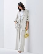 【ドゥクラッセ/DoCLASSE】のSARARI Air・ダブルジャケット ライトグレー|ID:prp329100004919781