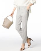 【ドゥクラッセ/DoCLASSE】のスポンジライト・クロップドパンツ 人気、トレンドファッション・服の通販 founy(ファニー) ファッション Fashion レディースファッション Fashion for Women パンツ Pants & Trousers オケージョン Occasion Wear カッティング Cutting Detail ストレッチ Stretch, Stretchy Fabric ロング Long, Long-Length エレガント 上品 Elegant 人気 Popular, Best Seller thumbnail ライトグレー|ID: prp329100004919784 ipo3291000000036910682