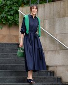 【ドゥクラッセ/DoCLASSE】のUVイージーケア・シャツワンピース ミッドナイトブルー|ID: prp329100004919787 ipo3291000000036910695