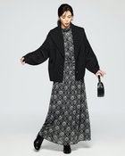 【ドゥクラッセ/DoCLASSE】の片畦編み・ショールカラーカーディガン ブラック|ID: prp329100004919794 ipo3291000000037244563