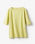 【ドゥクラッセ/DoCLASSE】のボートネックN/5分袖・ドゥクラッセTシャツ シトロングリーン|ID: prp329100004919802 ipo3291000000037016156
